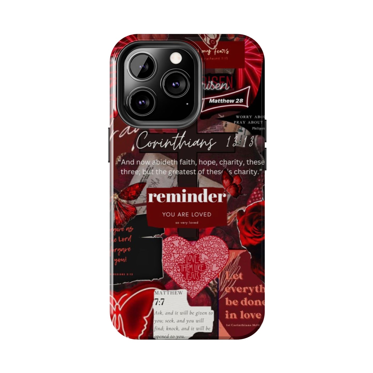 You are loved phone case, faith, love, and bold truth