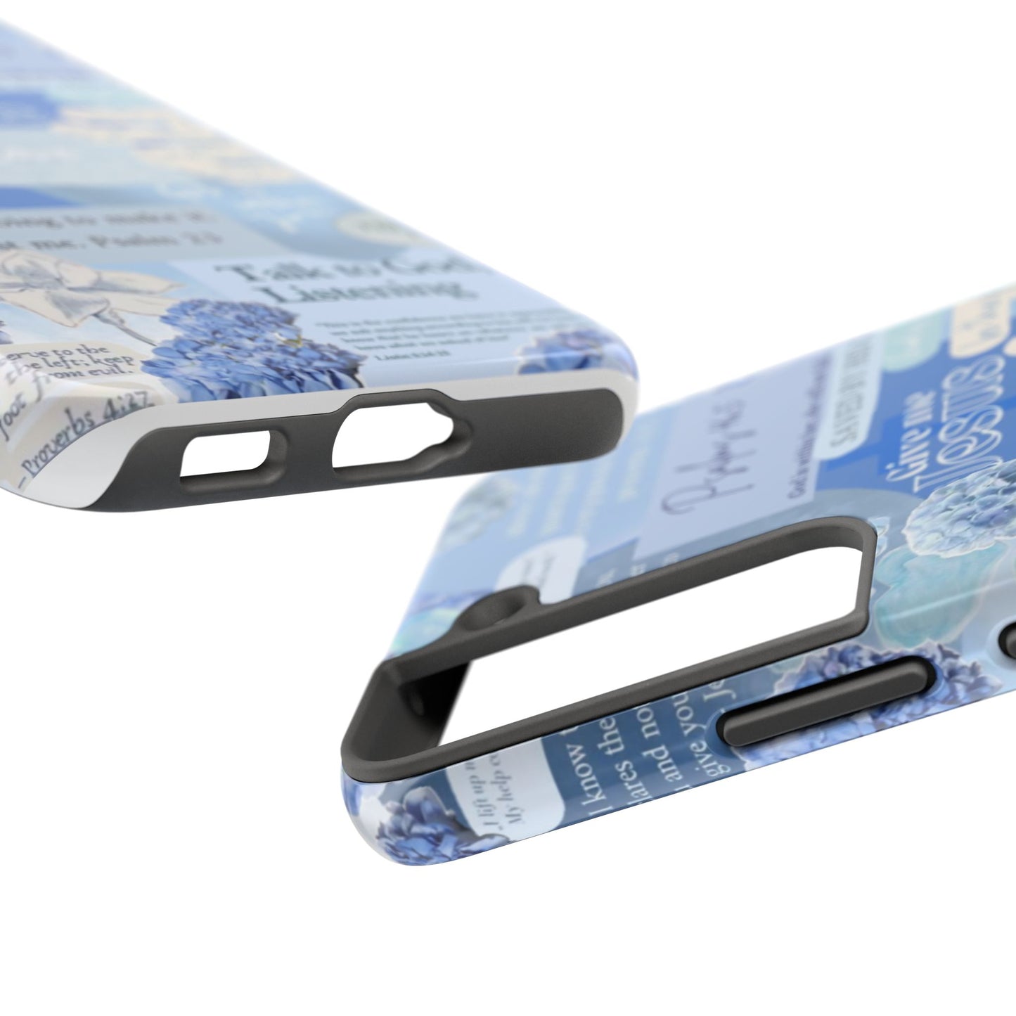 Talk to God he’s listening phone cases