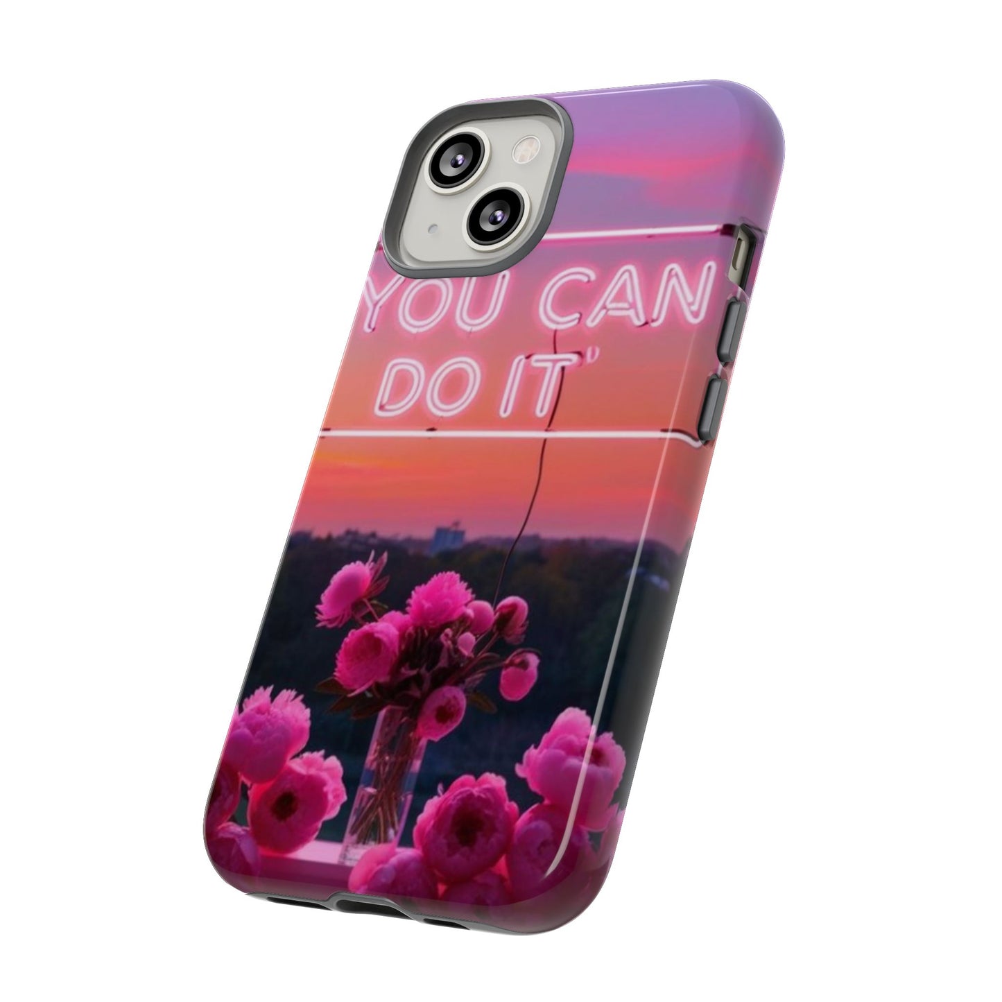 You can do it phone case bold words, soft strength