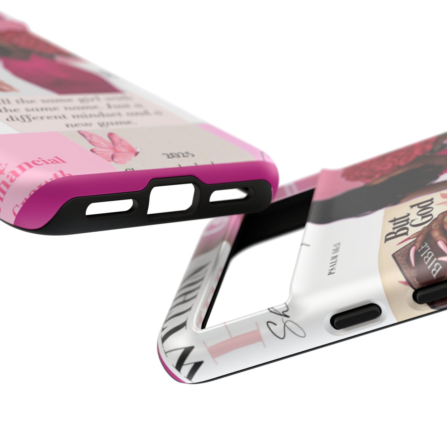 Same girl new game glow up with God phone case