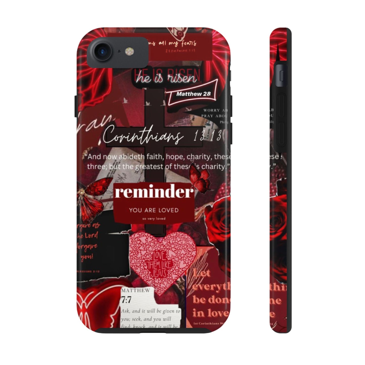 You are loved phone case, faith, love, and bold truth