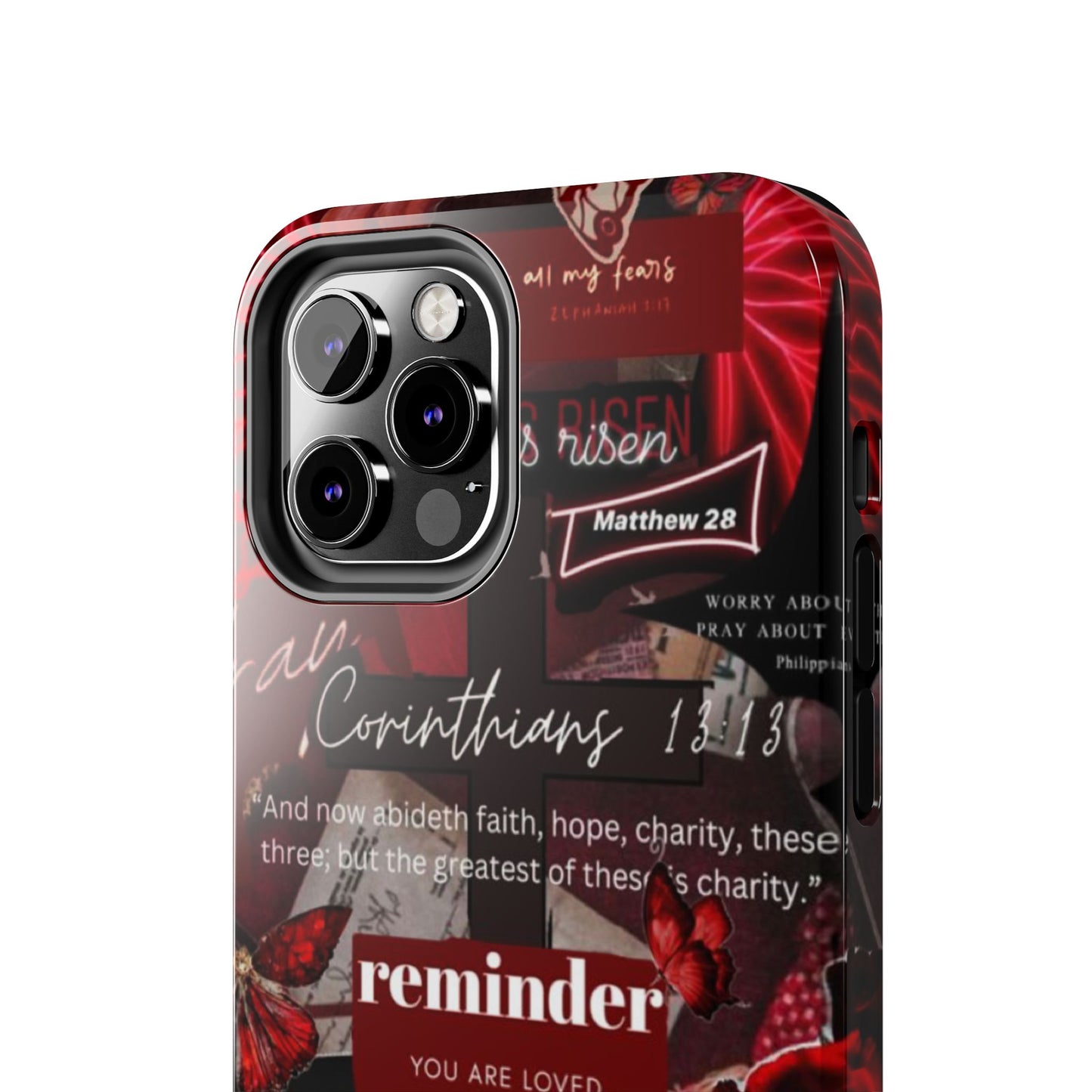 You are loved phone case, faith, love, and bold truth