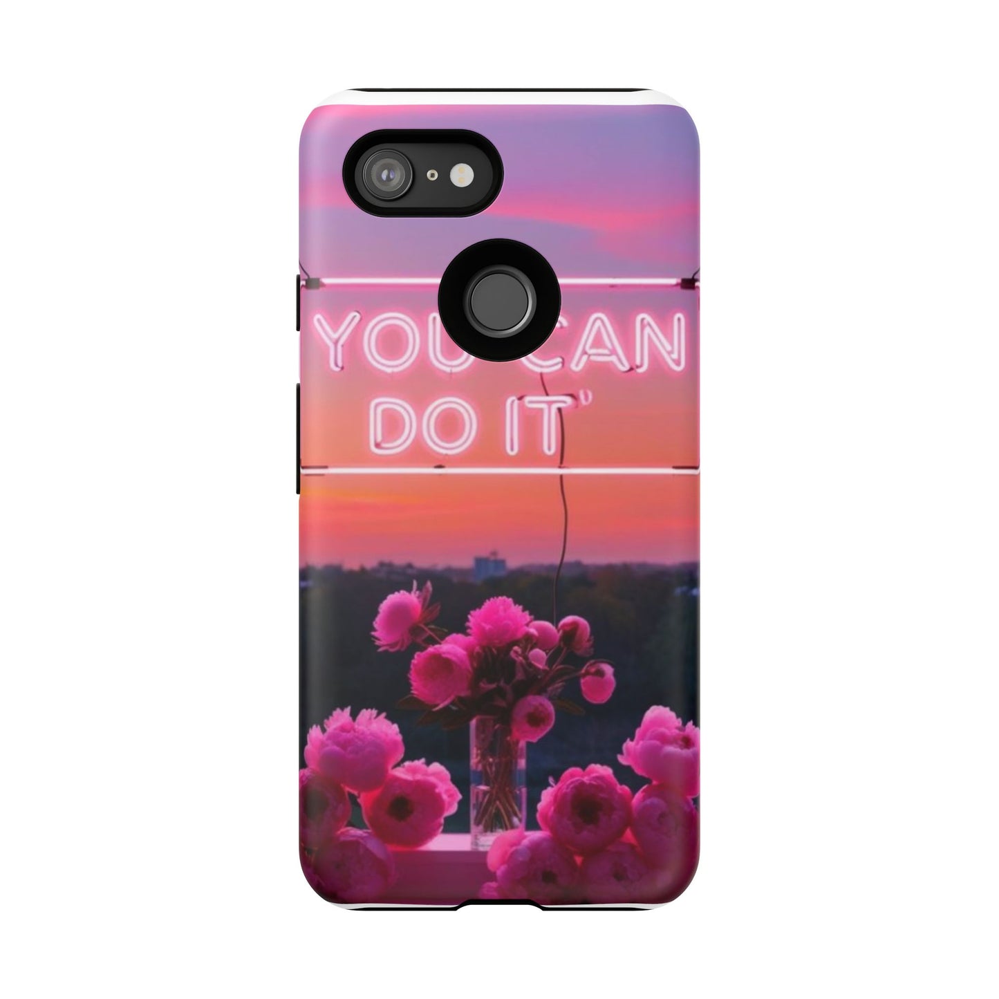 You can do it phone case bold words, soft strength