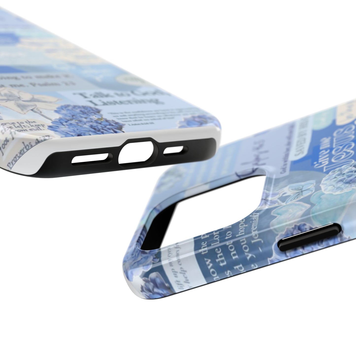 Talk to God he’s listening phone cases