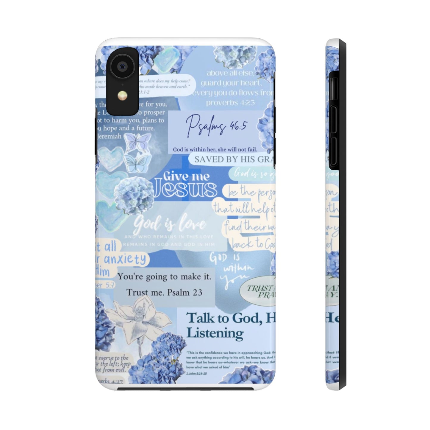 Talk to God he’s listening phone cases