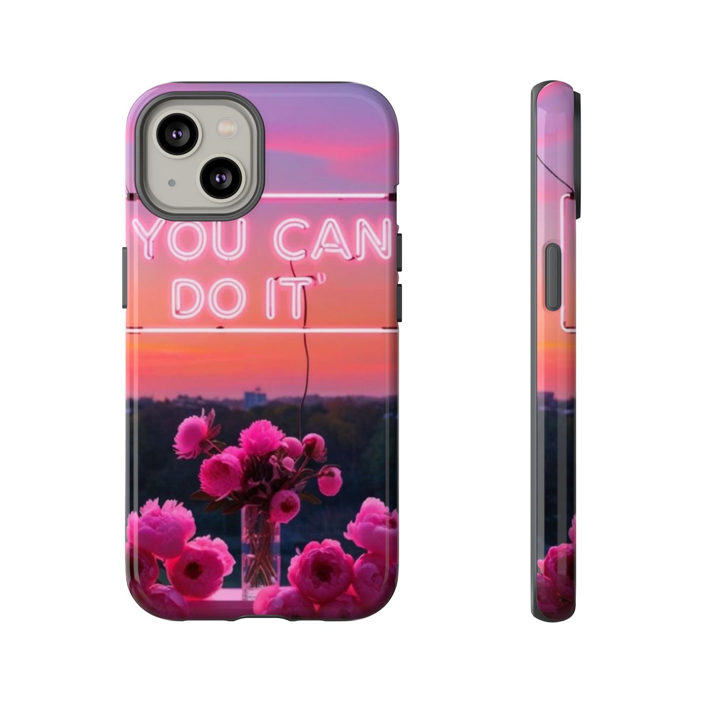 You can do it phone case bold words, soft strength