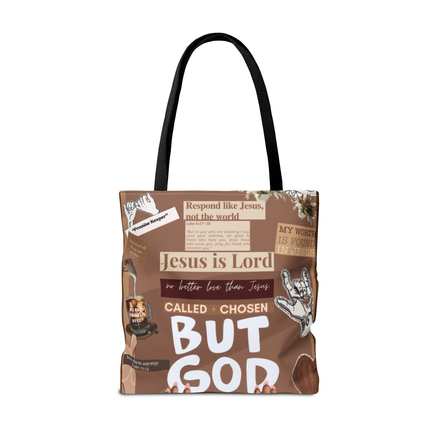 Inspirational Christian Tote Bag - 'Jesus is Lord' Design