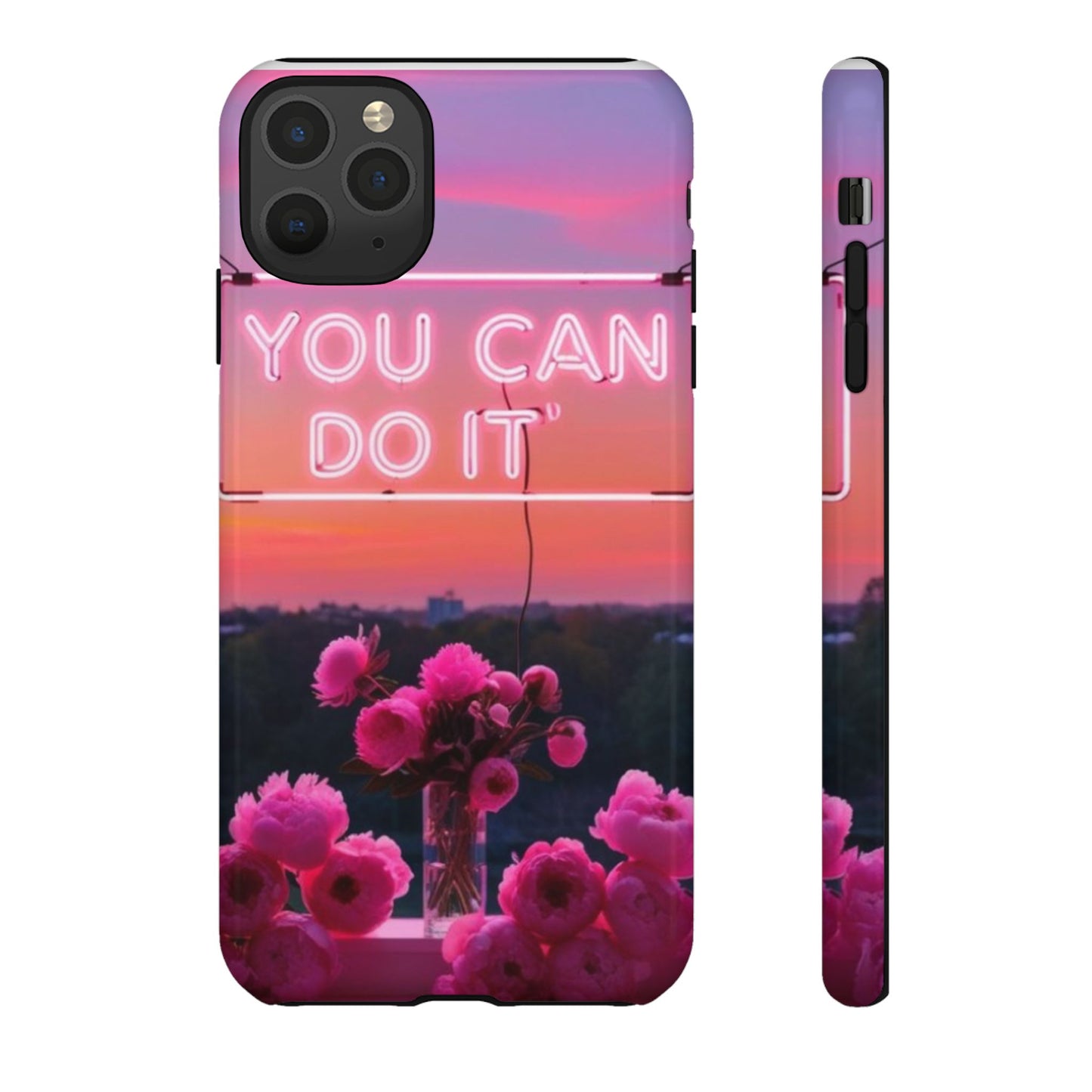 You can do it phone case bold words, soft strength