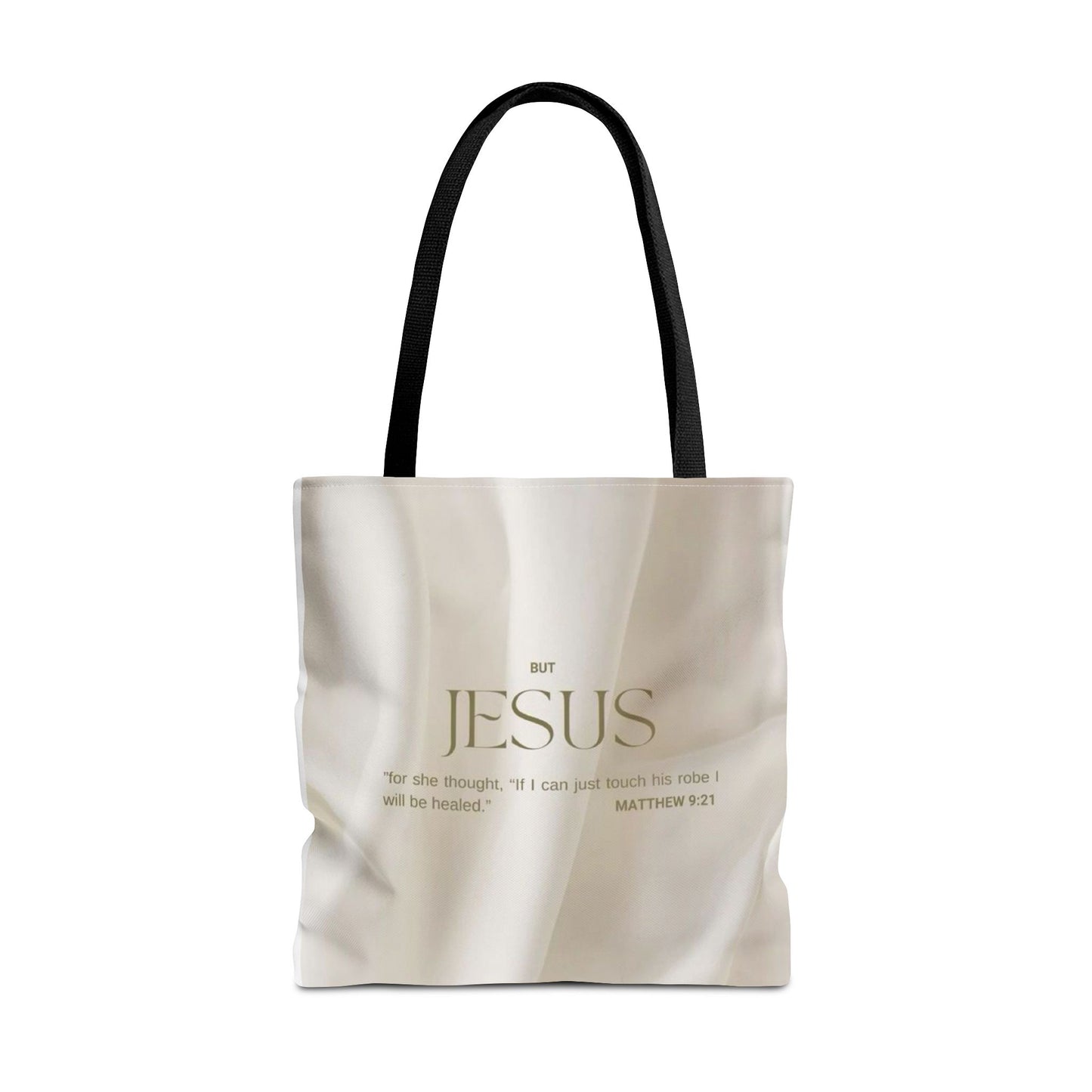 But Jesus healing scripture Tote Bag