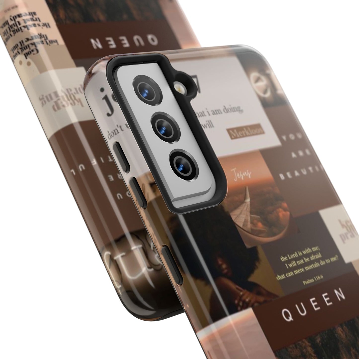 Jesus is King phone case identity, trust and power and every hold