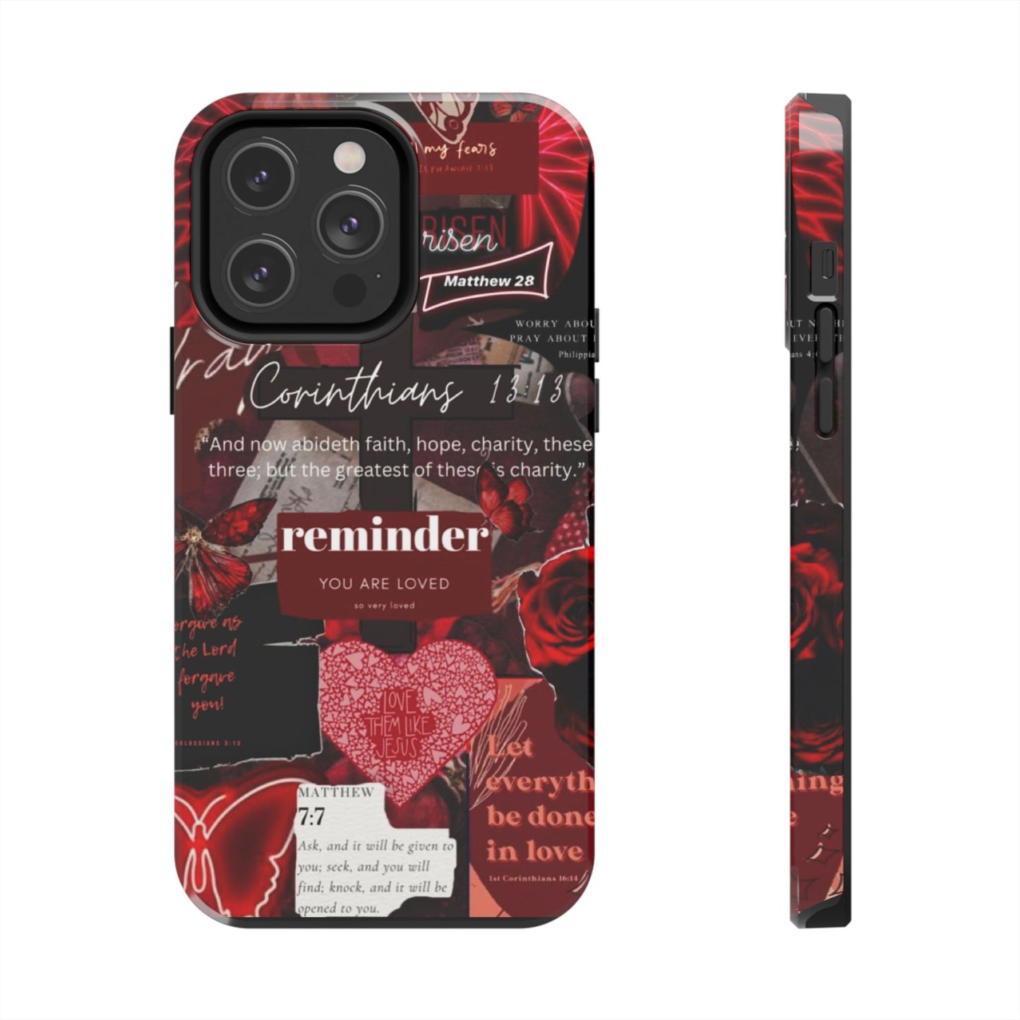 You are loved phone case, faith, love, and bold truth