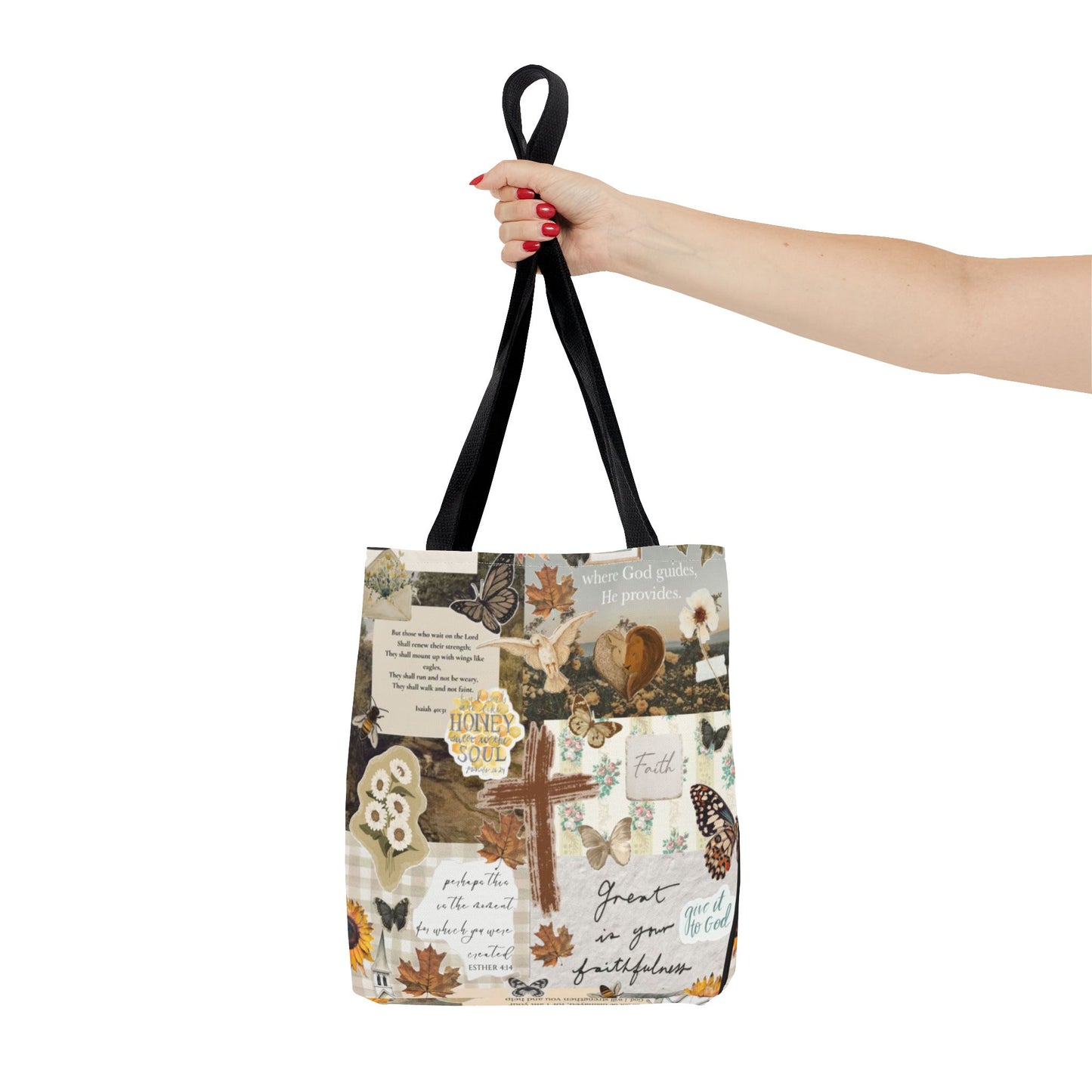Inspirational Tote Bag for Faith and Hope