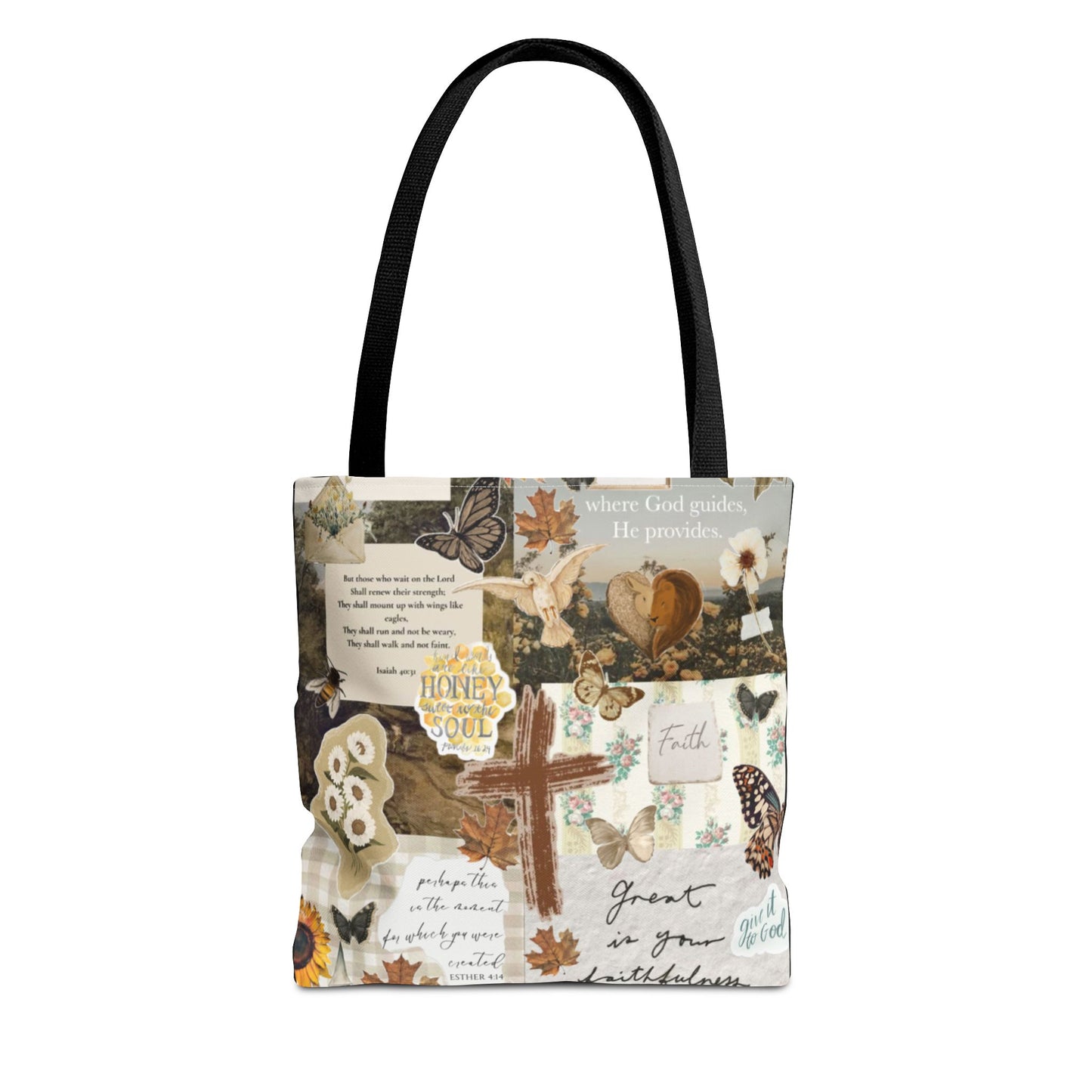 Inspirational Tote Bag for Faith and Hope