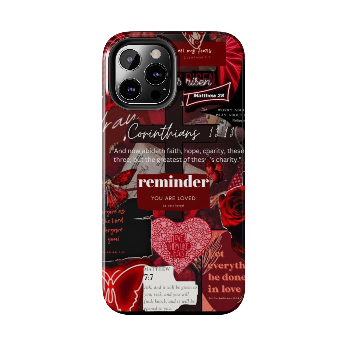 You are loved phone case, faith, love, and bold truth