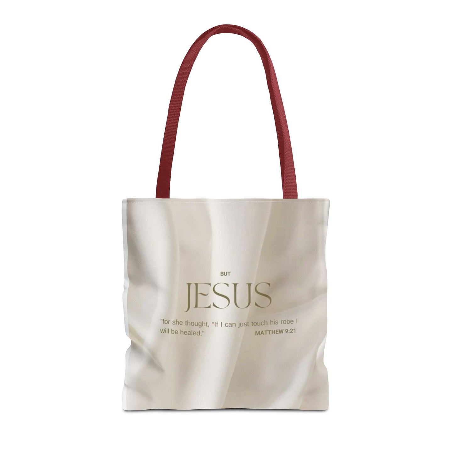 But Jesus healing scripture Tote Bag