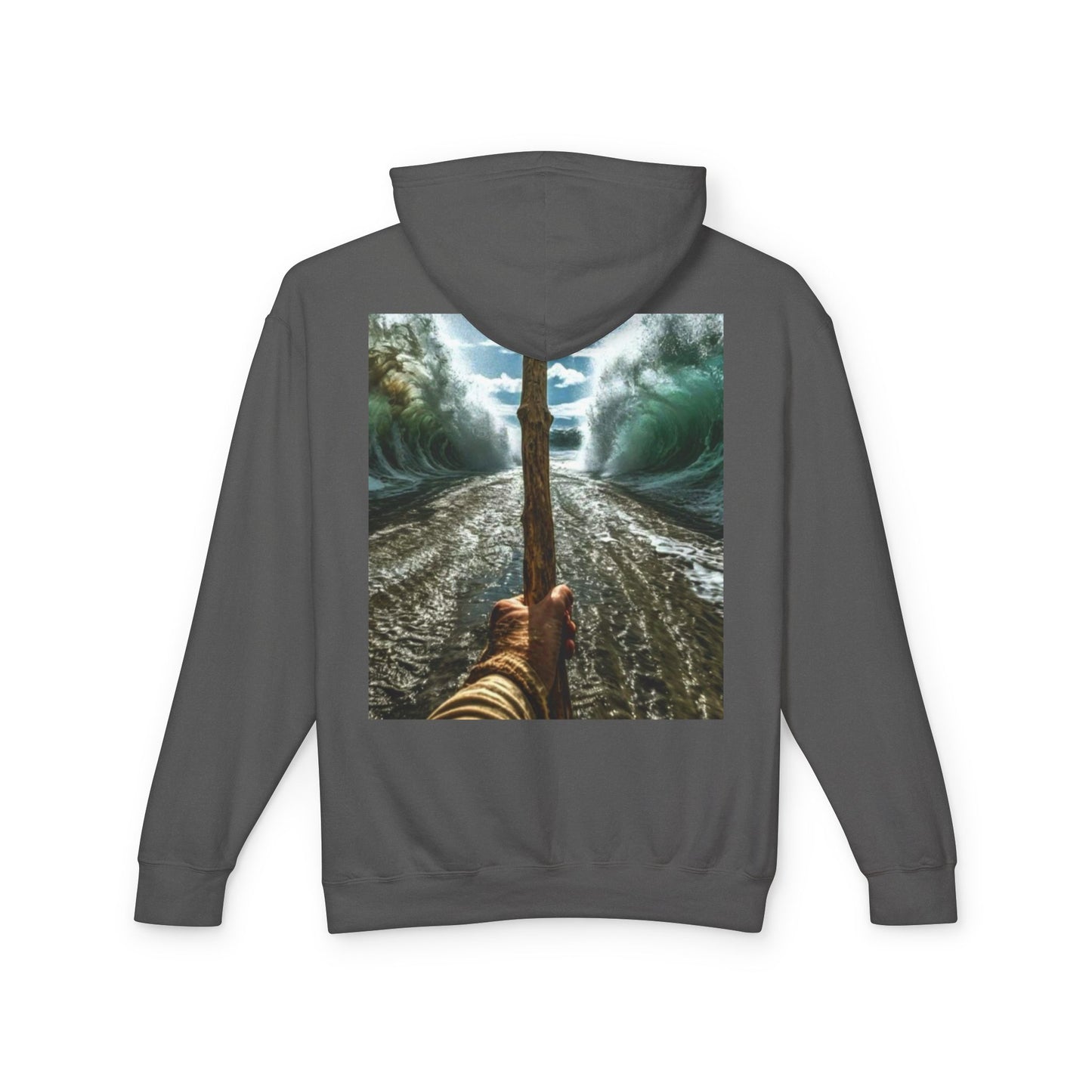 Faith over fear red sea hoodie