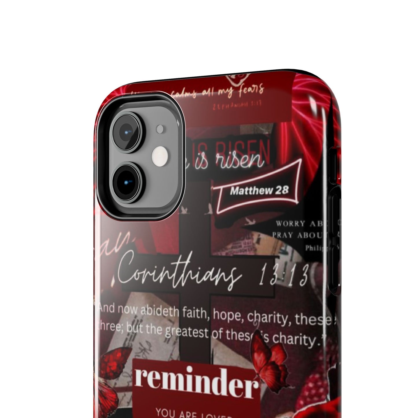You are loved phone case, faith, love, and bold truth