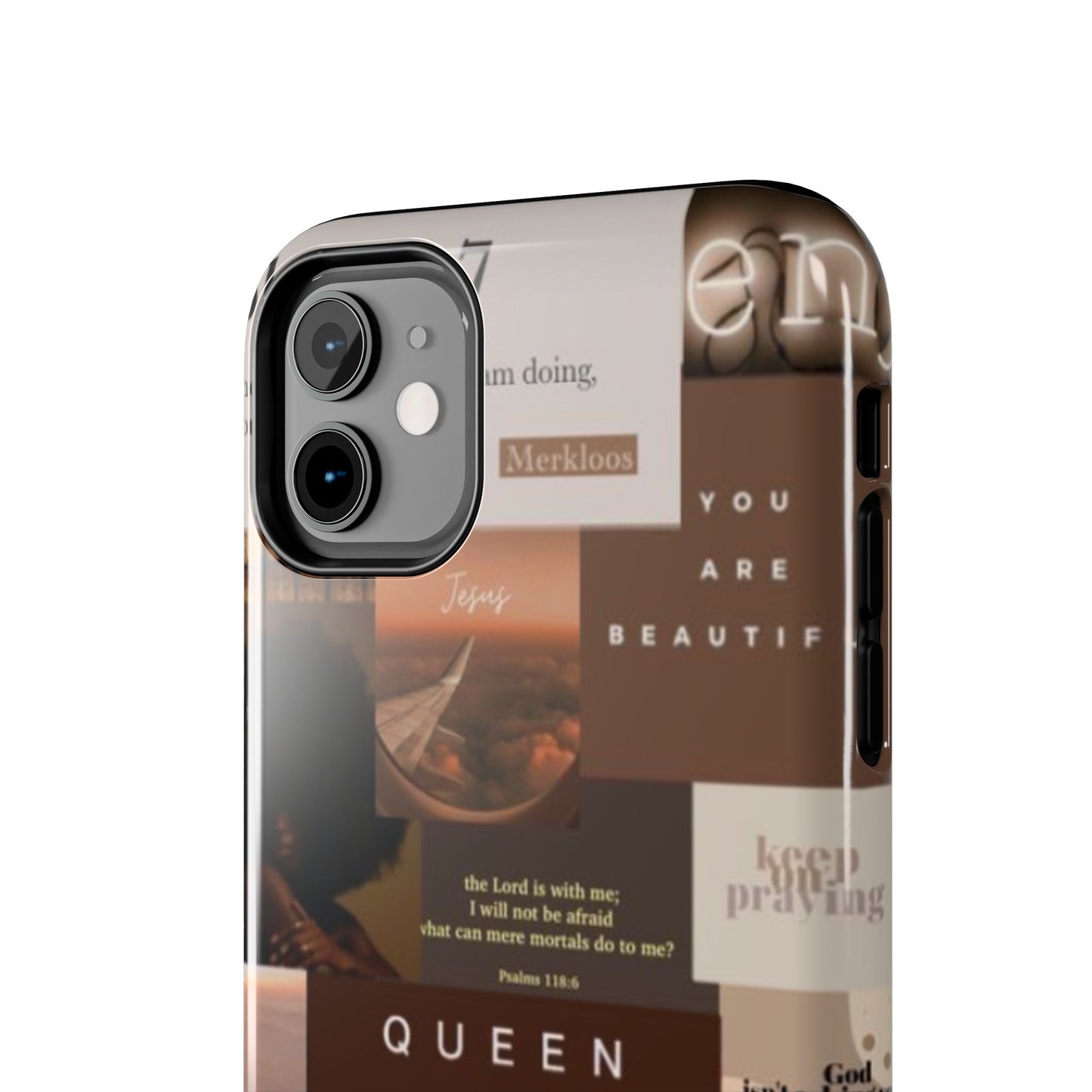Jesus is King phone case identity, trust and power and every hold