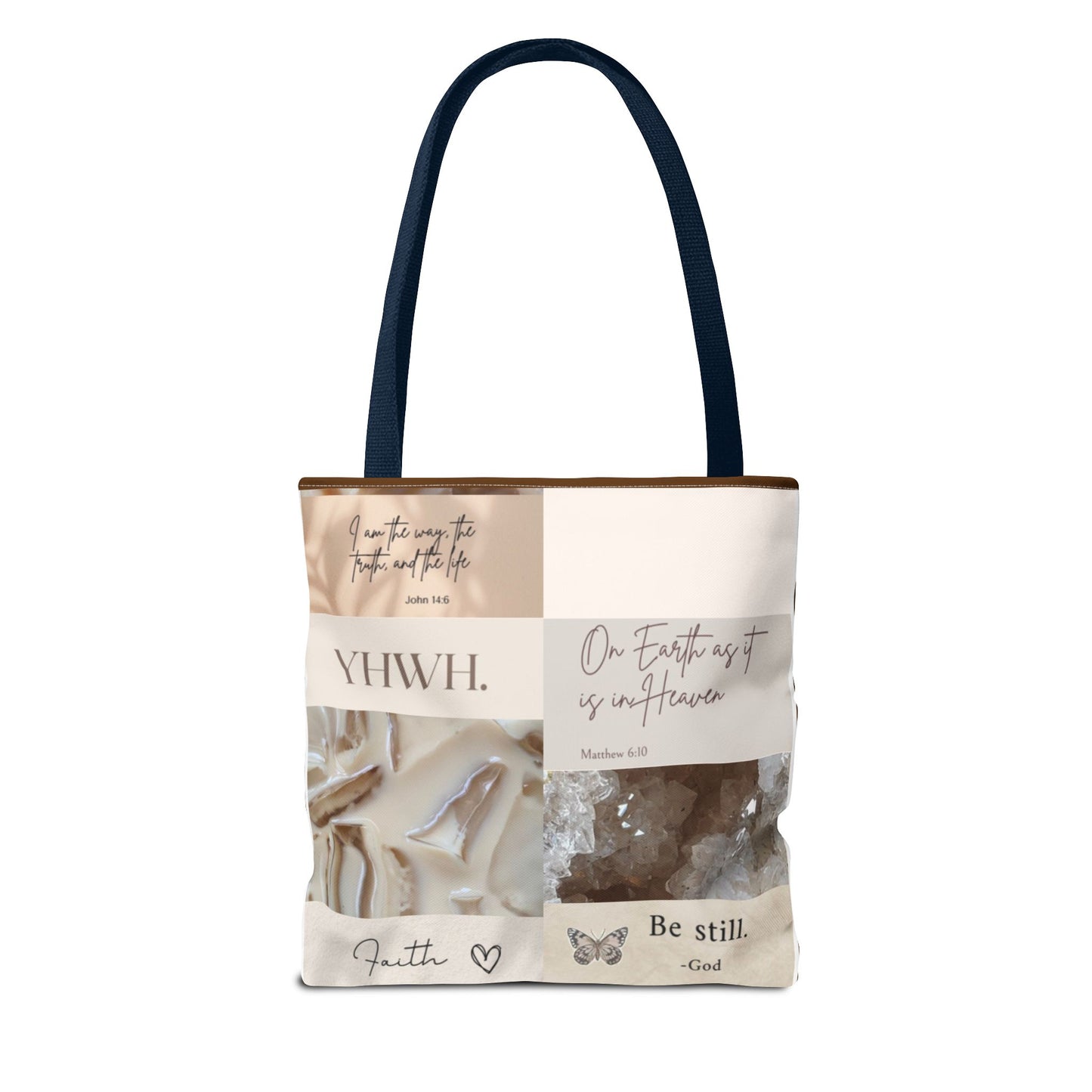 On earth as it is in heaven Tote Bag