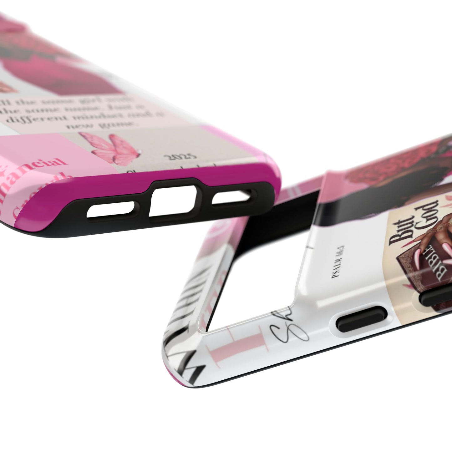 Same girl new game glow up with God phone case