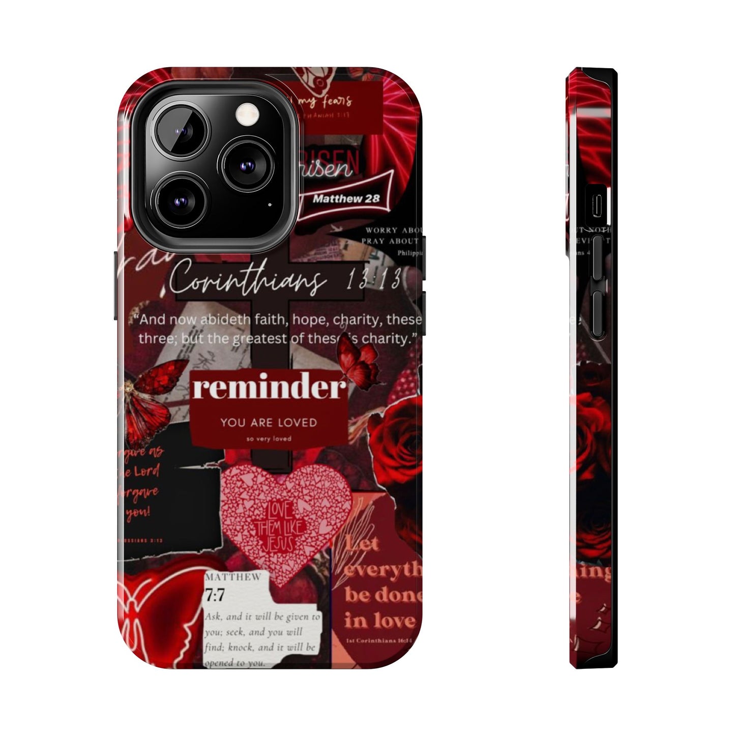 You are loved phone case, faith, love, and bold truth