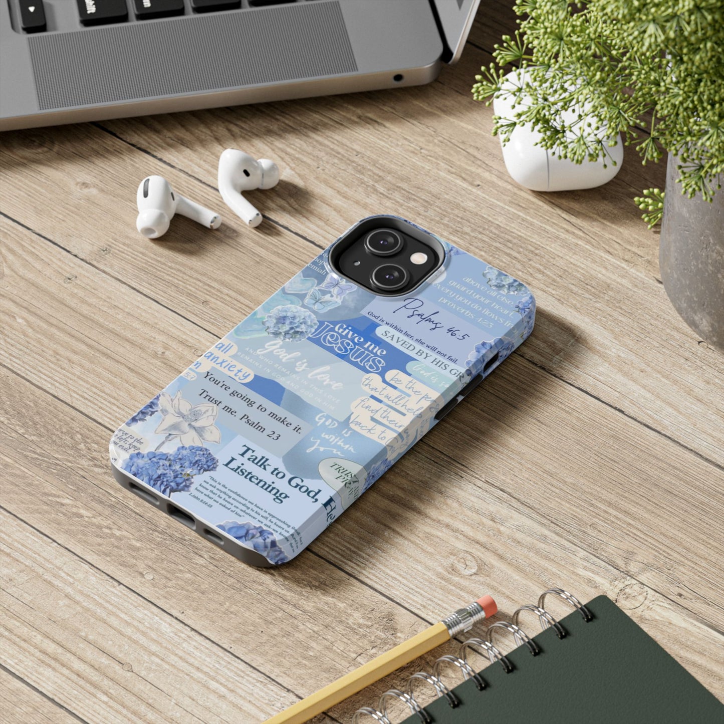 Talk to God he’s listening phone cases