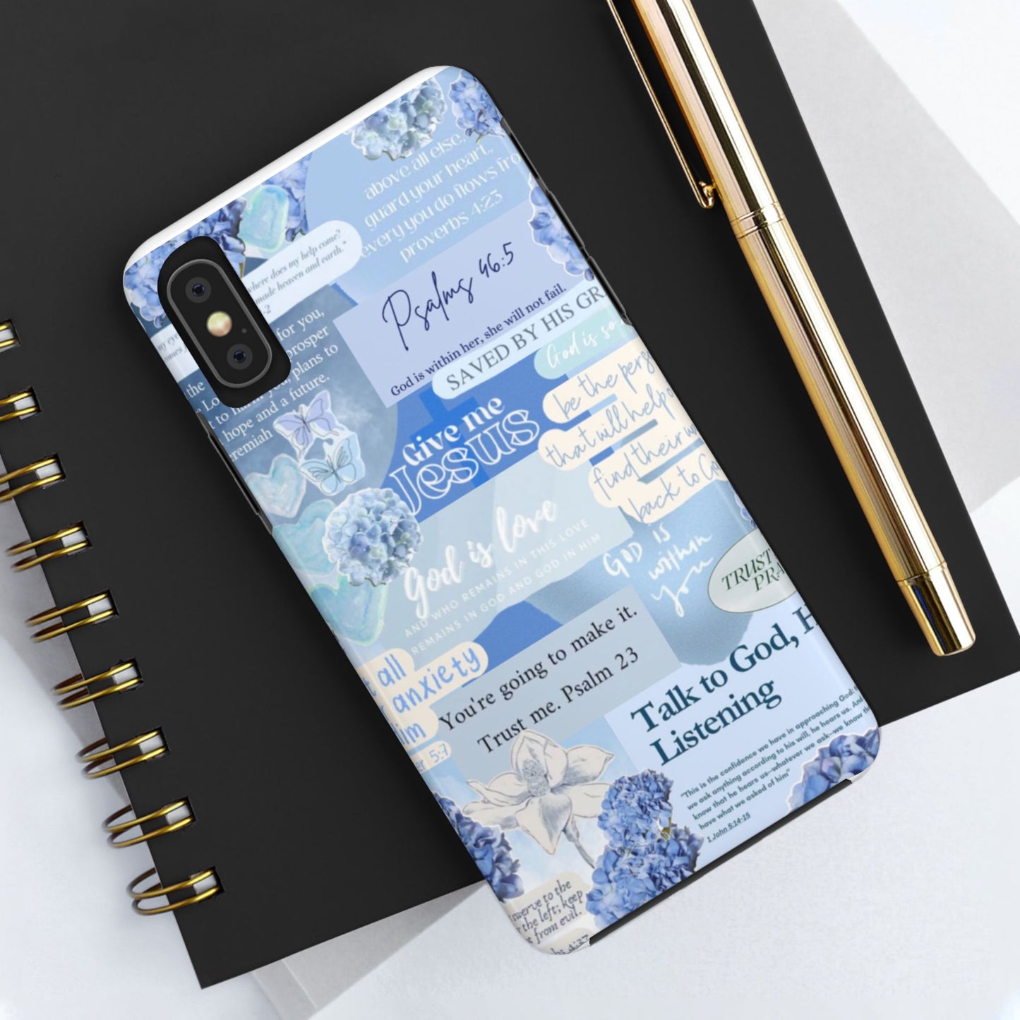 Talk to God he’s listening phone cases