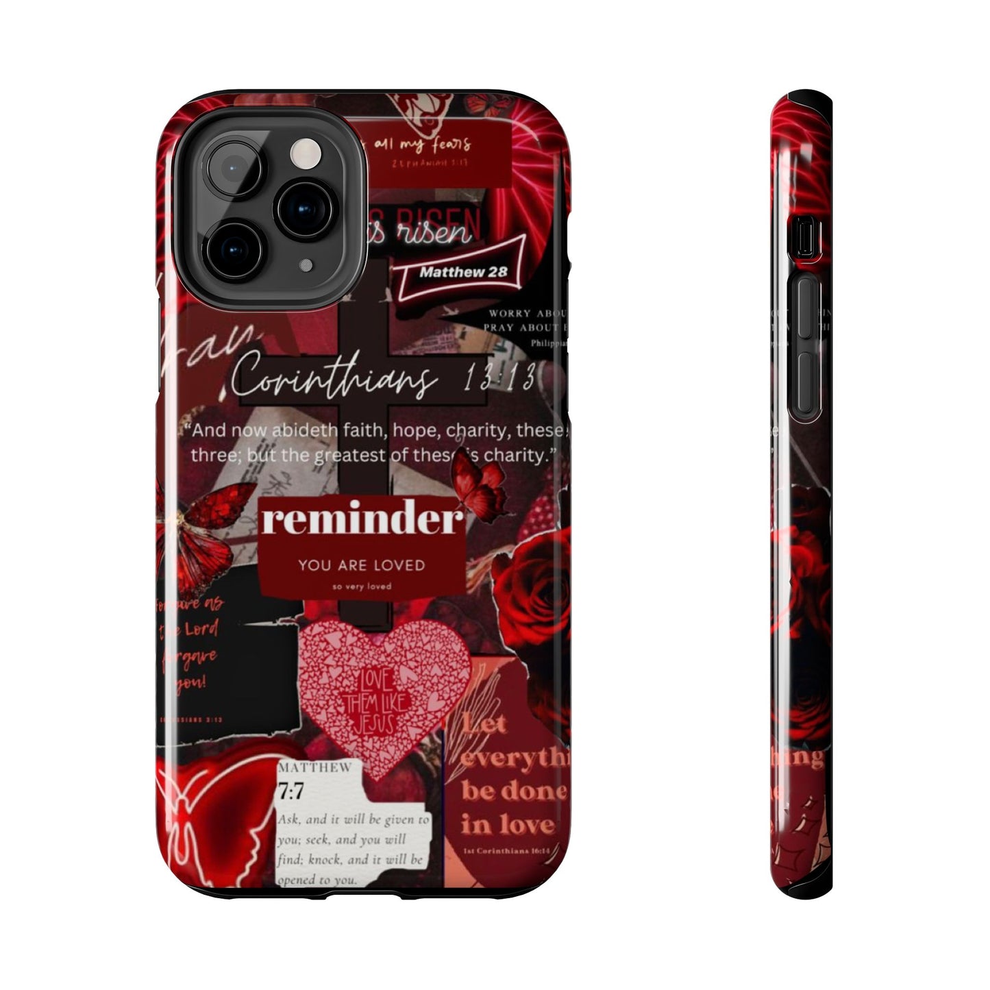 You are loved phone case, faith, love, and bold truth