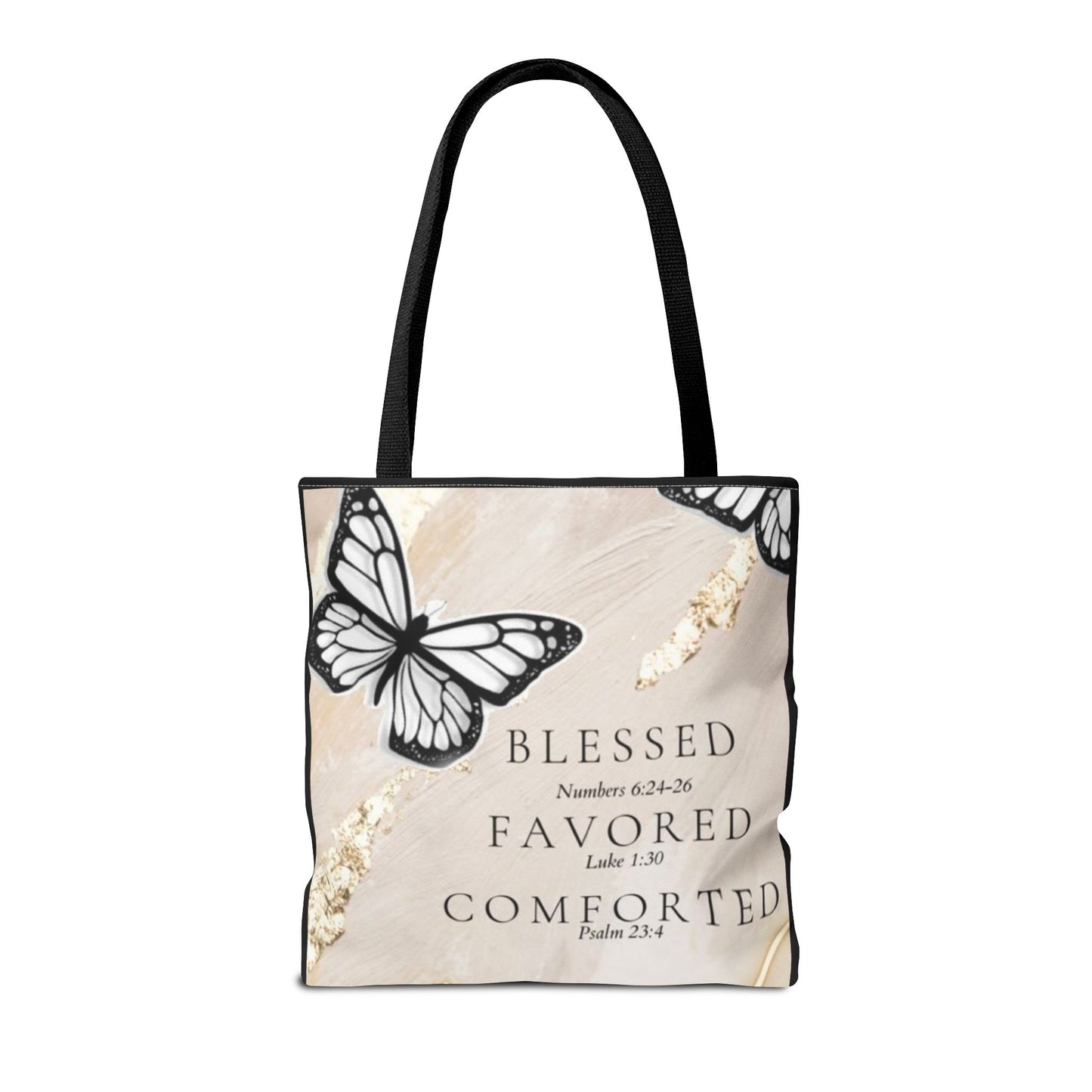 Blessed and  favored Tote Bag