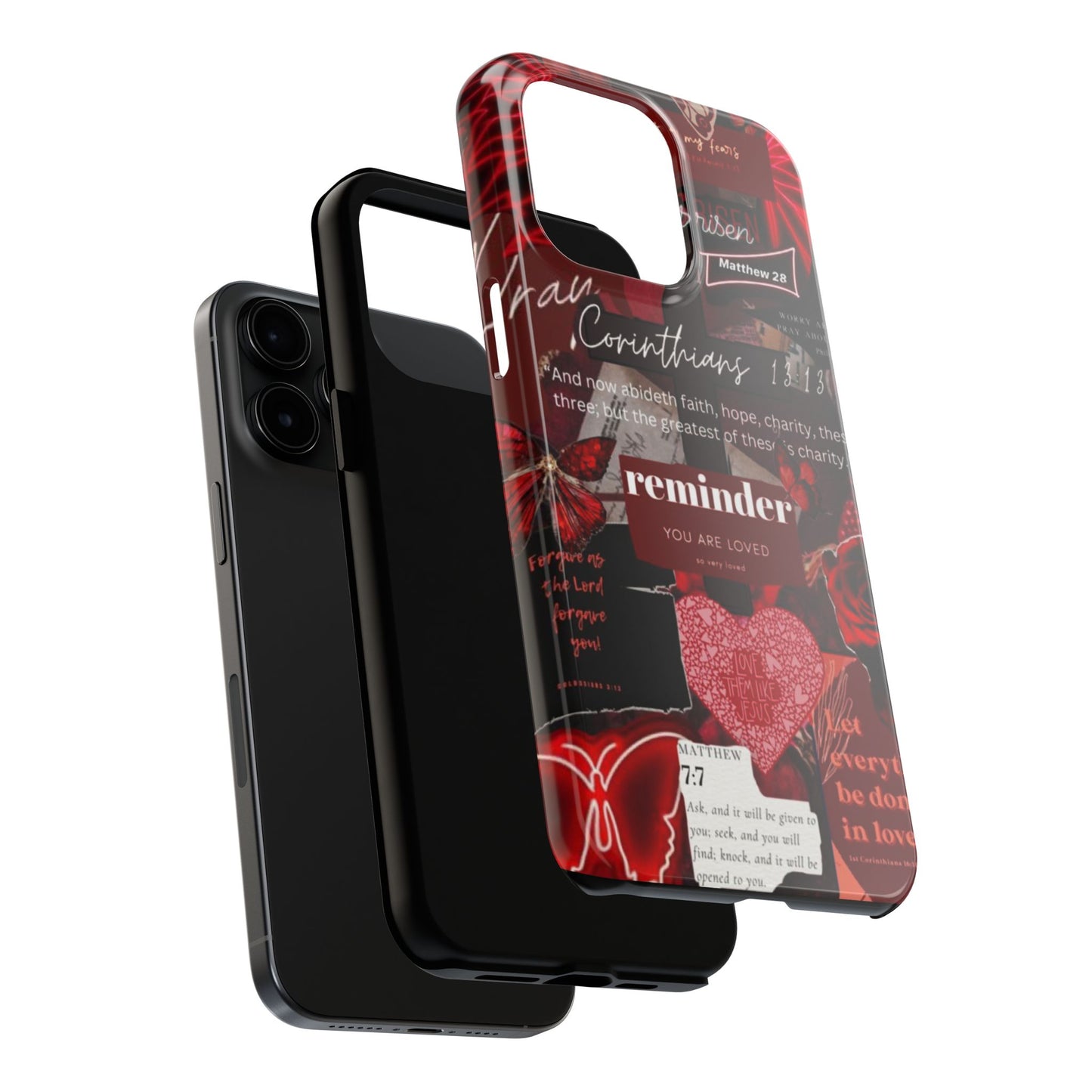You are loved phone case, faith, love, and bold truth