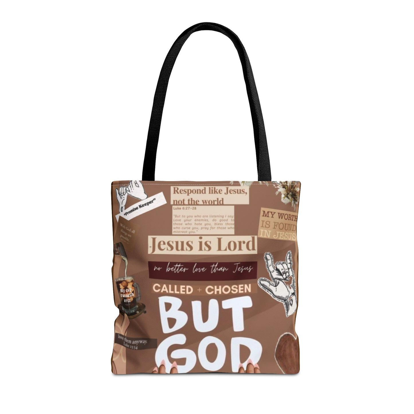 Inspirational Christian Tote Bag - 'Jesus is Lord' Design