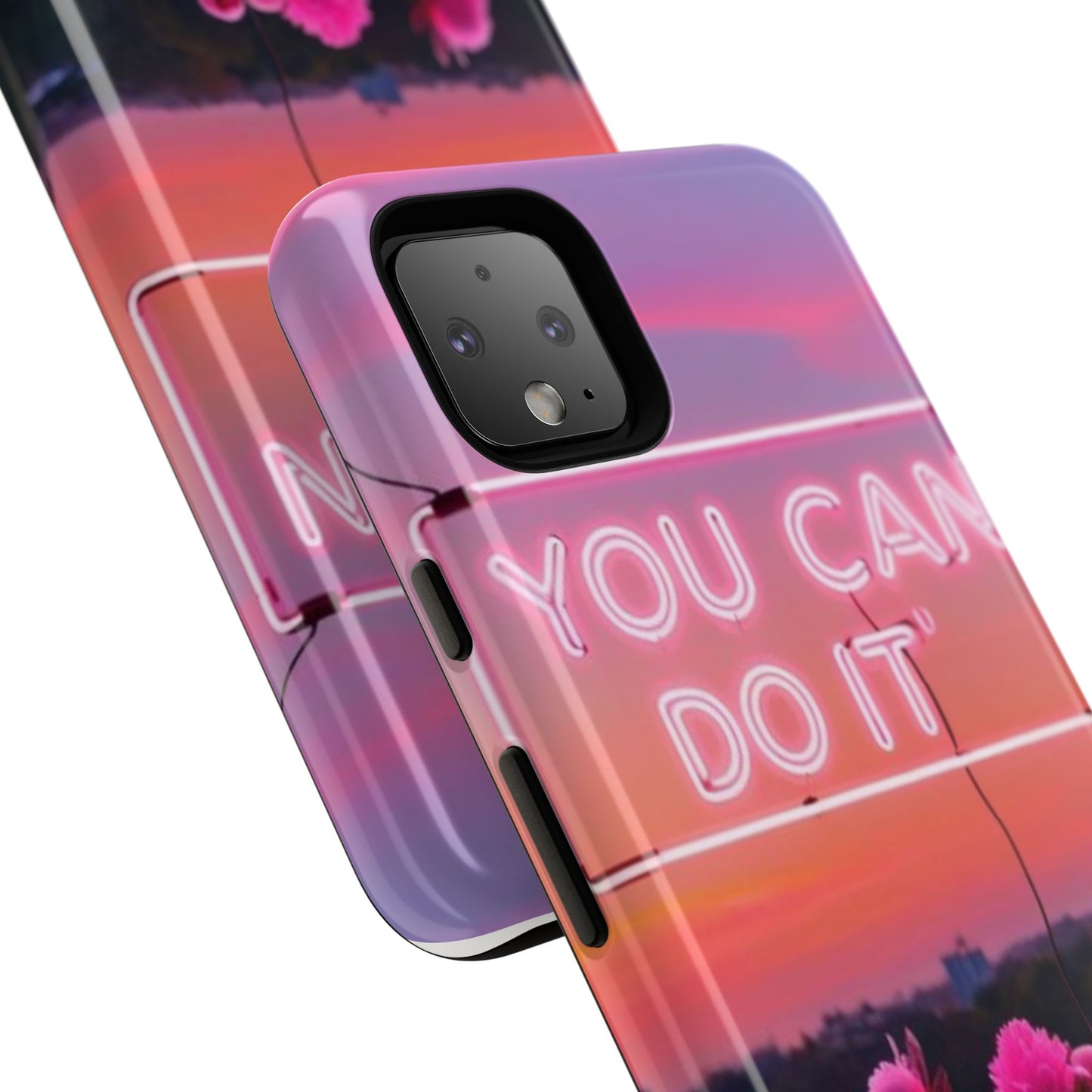 You can do it phone case bold words, soft strength