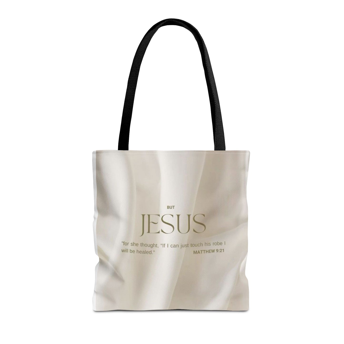 But Jesus healing scripture Tote Bag