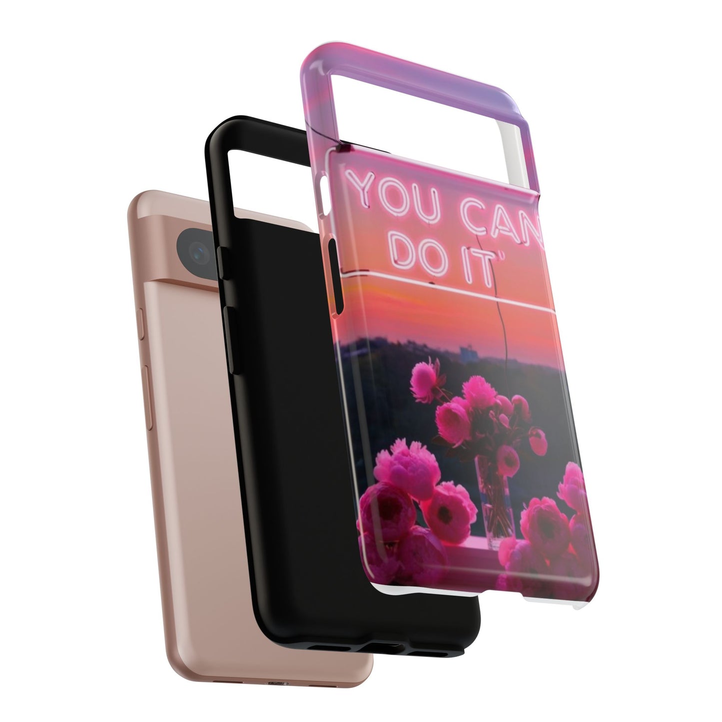 You can do it phone case bold words, soft strength