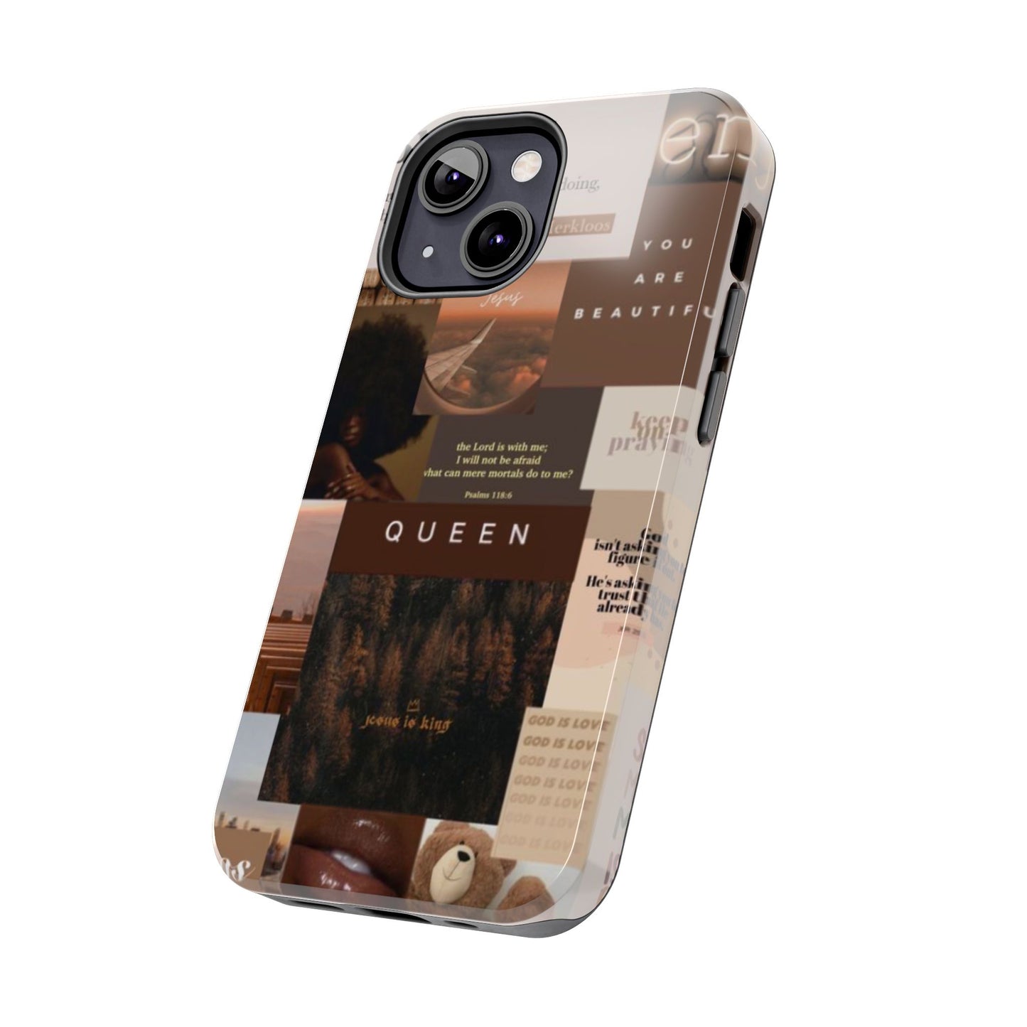 Jesus is King phone case identity, trust and power and every hold