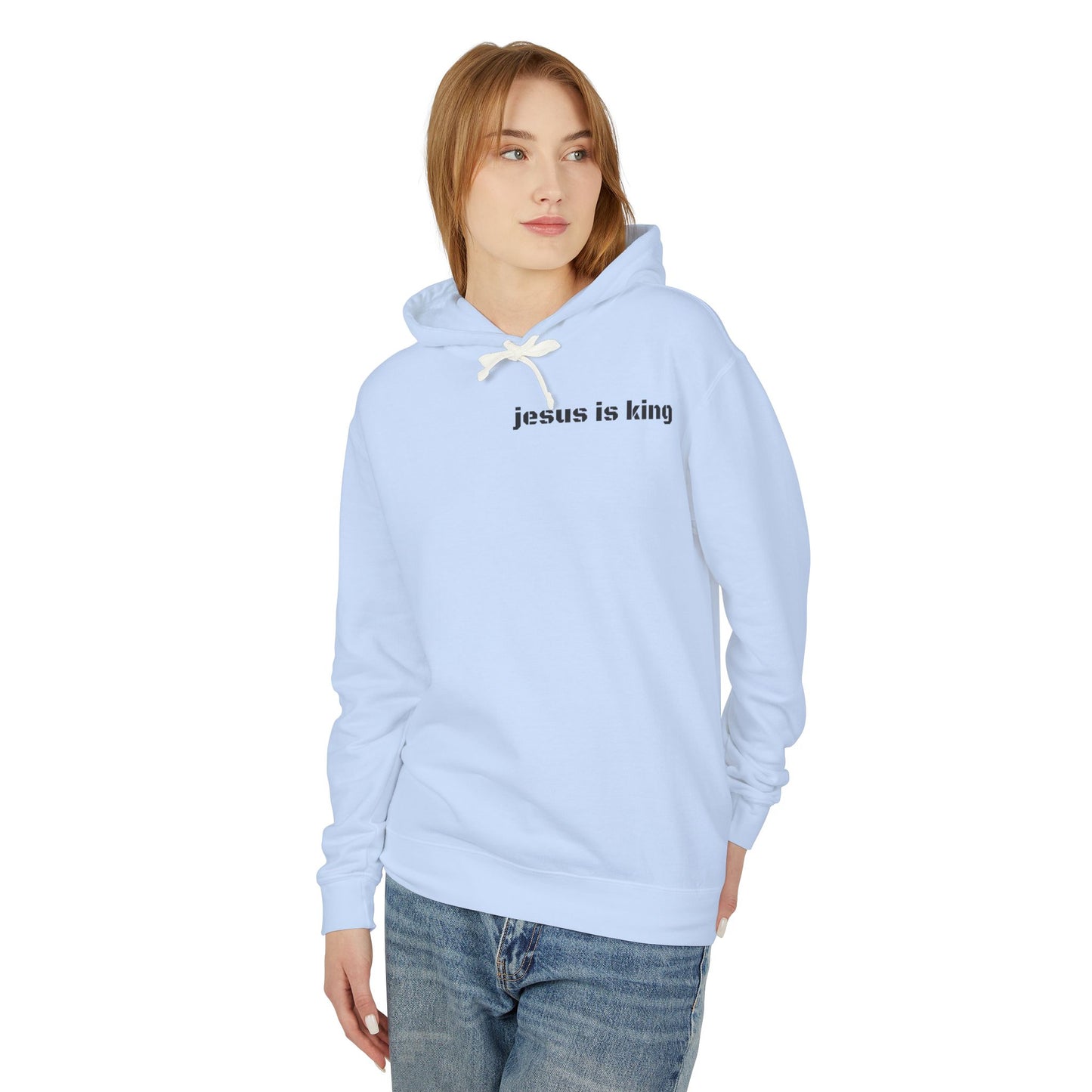 Jesus is king resurrection power hoodie