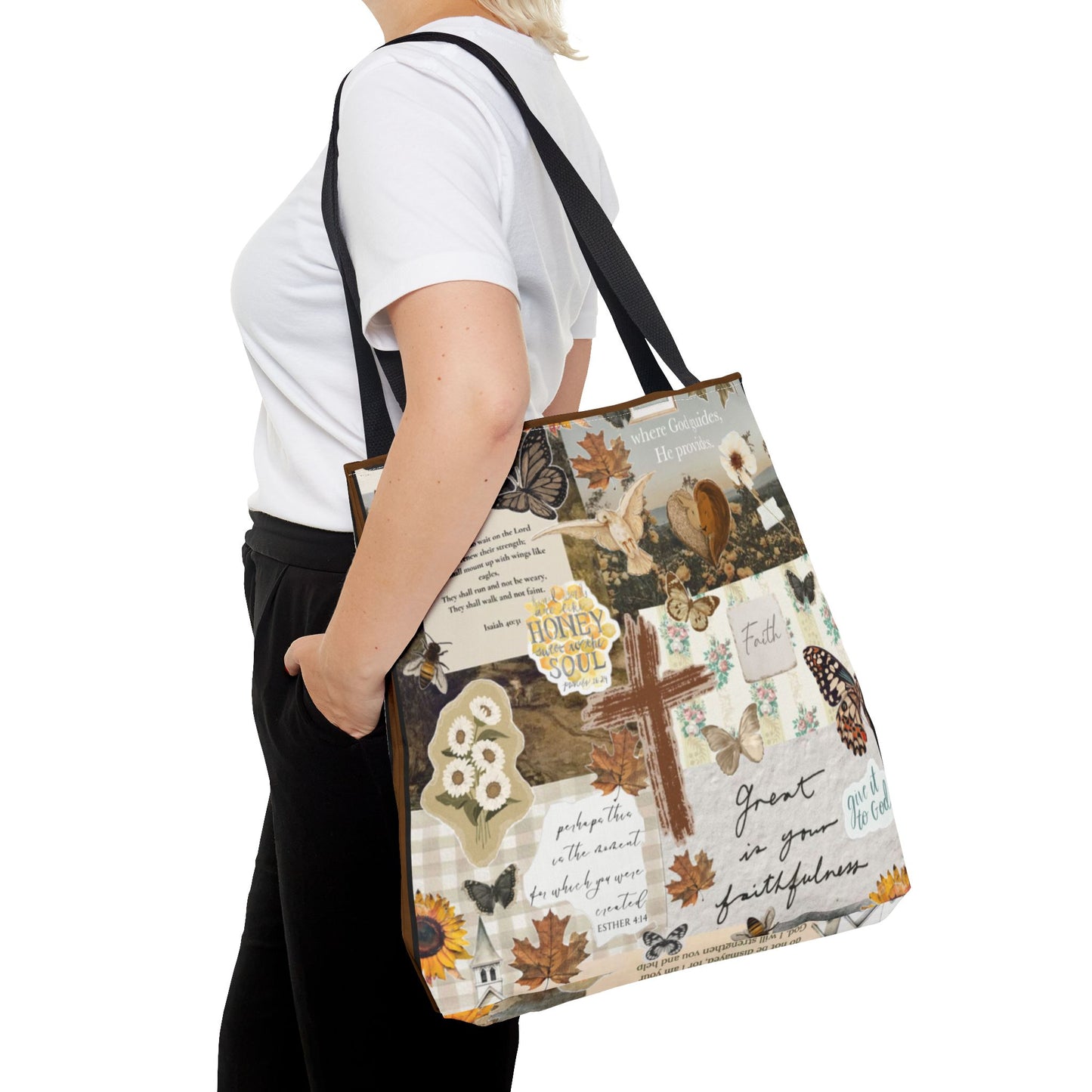 Inspirational Tote Bag for Faith and Hope