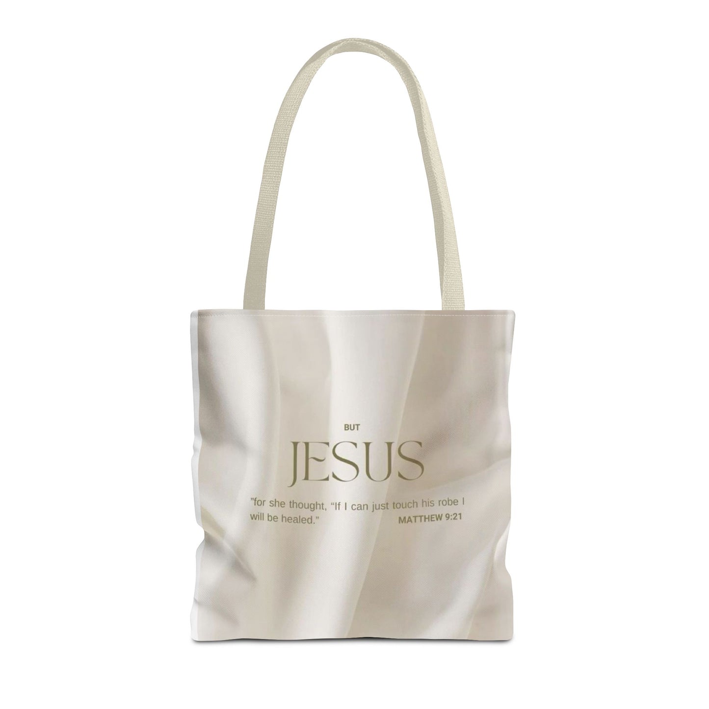 But Jesus healing scripture Tote Bag