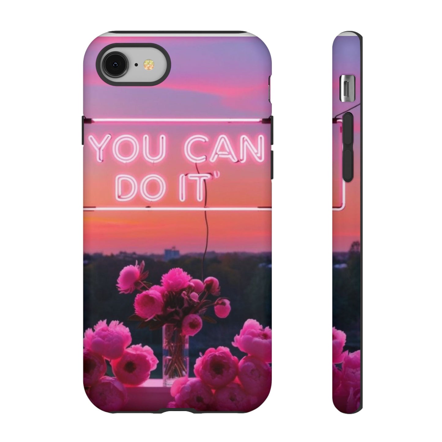 You can do it phone case bold words, soft strength