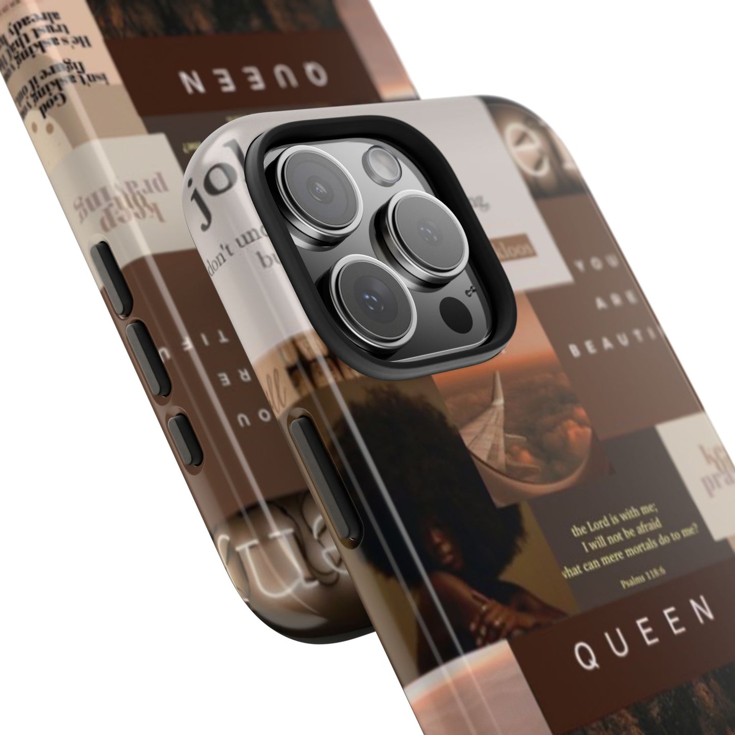 Jesus is King phone case identity, trust and power and every hold