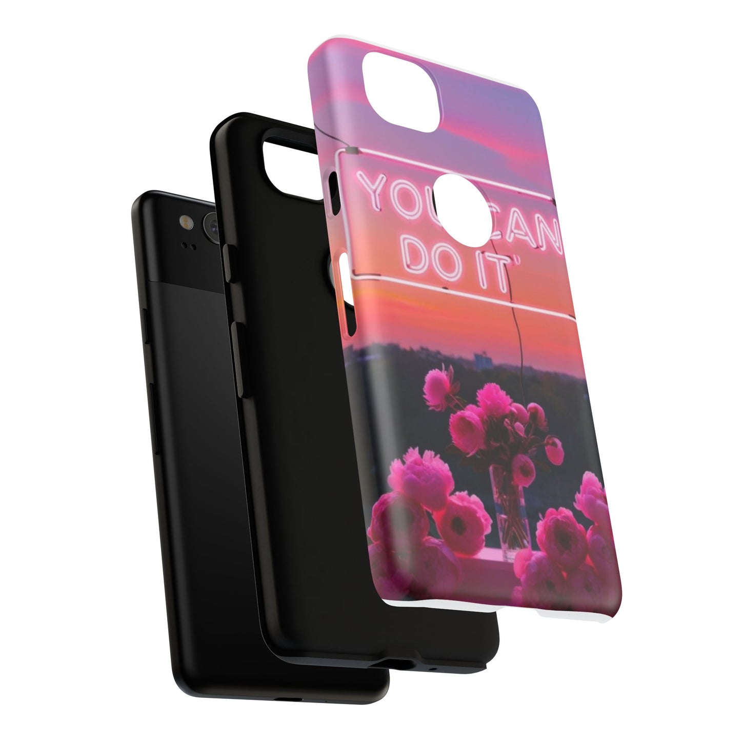 You can do it phone case bold words, soft strength