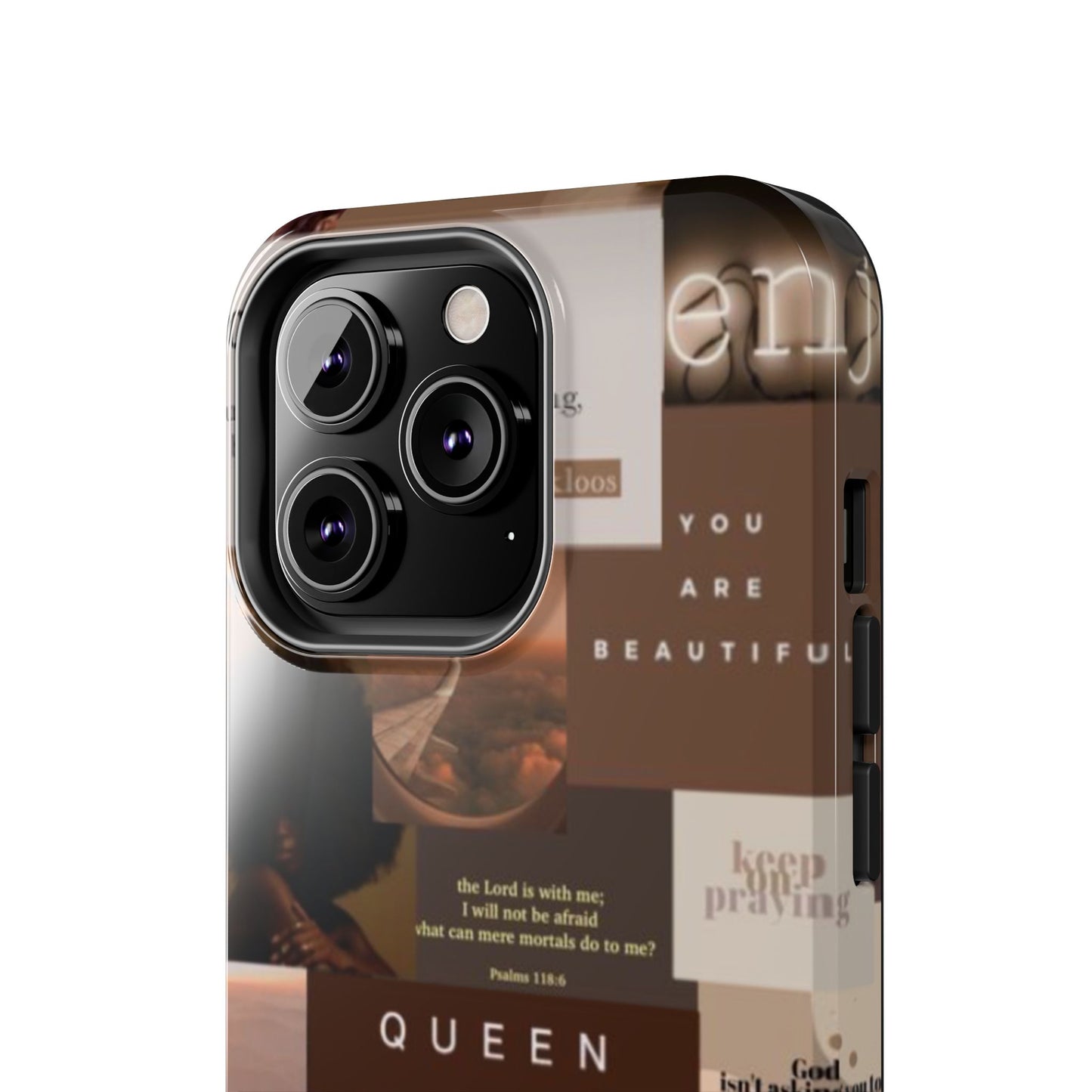 Jesus is King phone case identity, trust and power and every hold