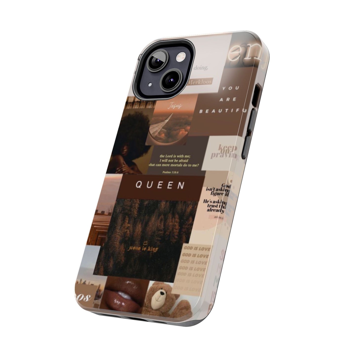 Jesus is King phone case identity, trust and power and every hold