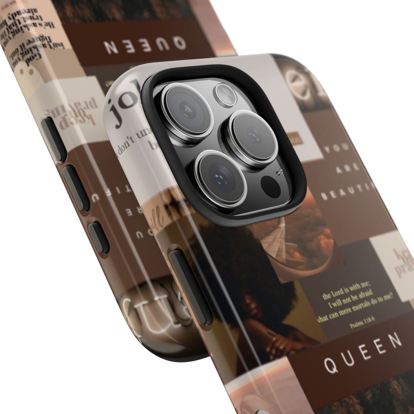 Jesus is King phone case identity, trust and power and every hold