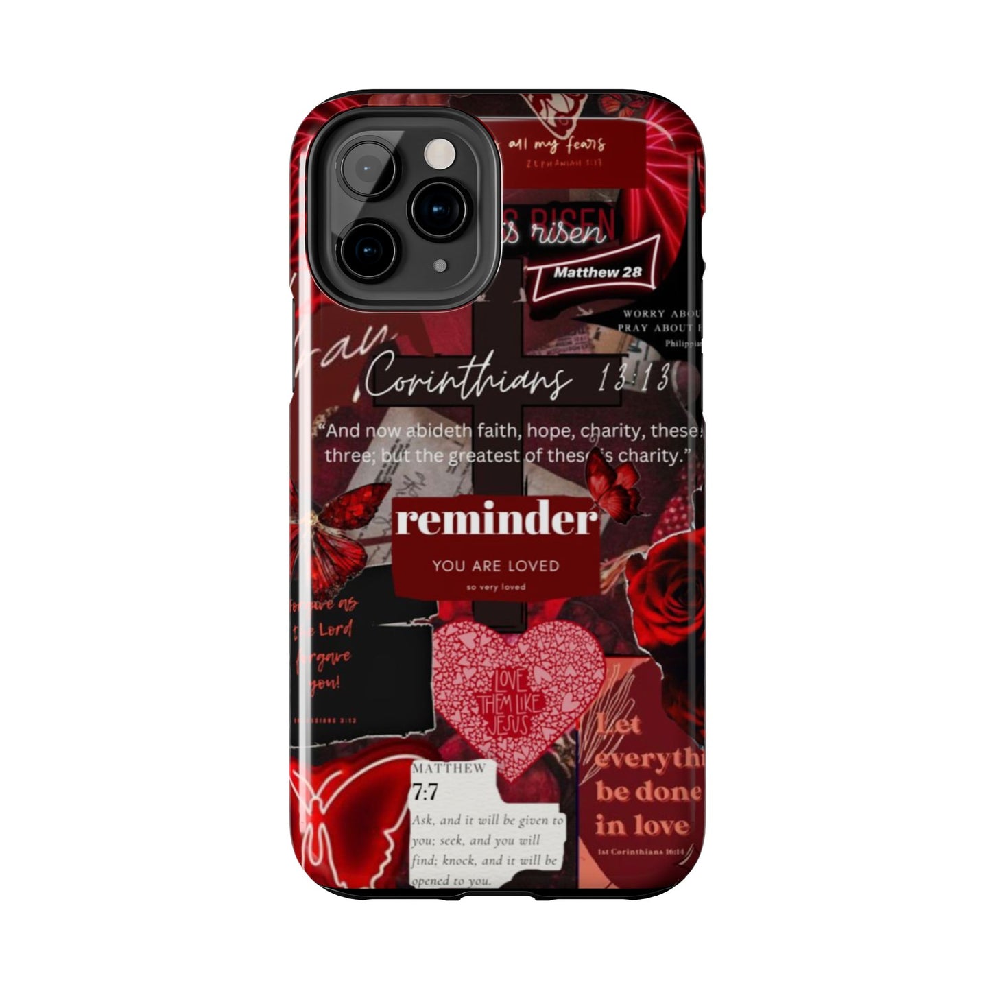 You are loved phone case, faith, love, and bold truth