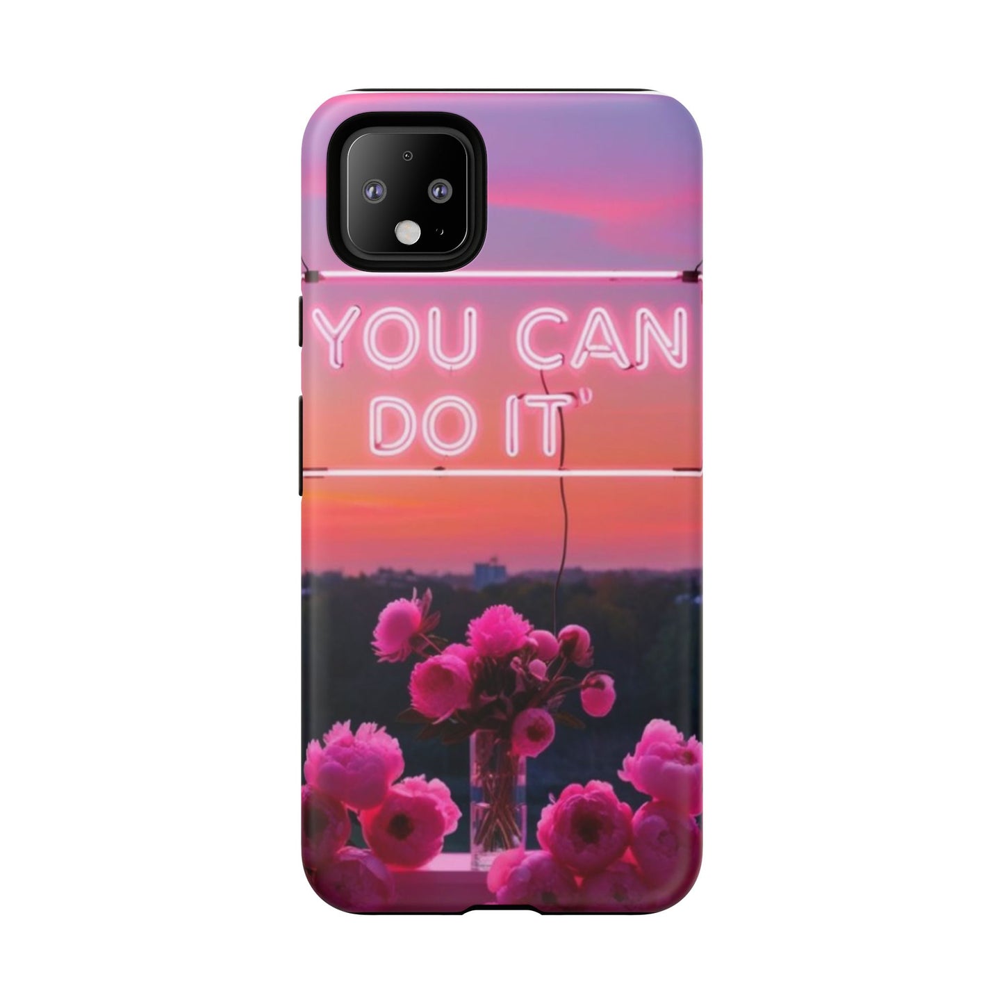 You can do it phone case bold words, soft strength