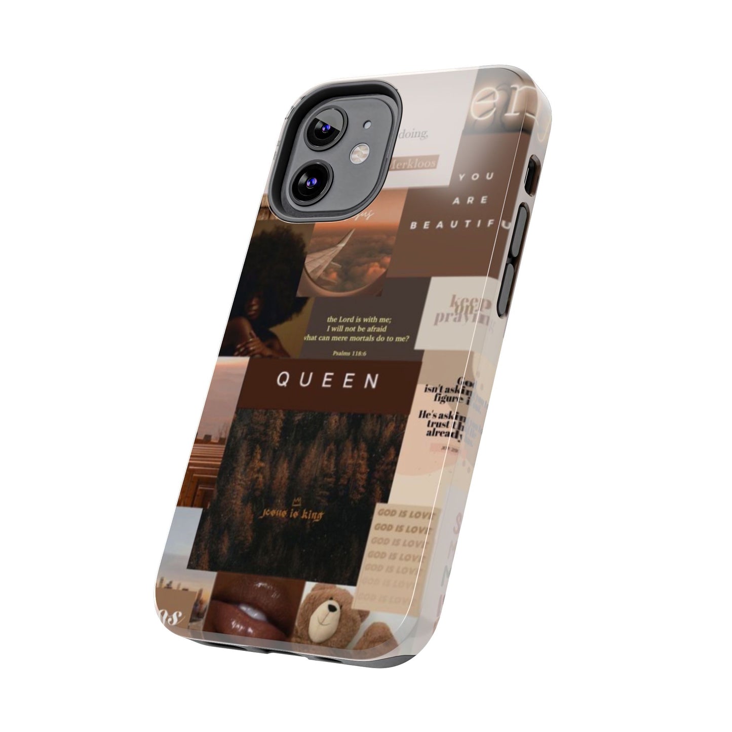 Jesus is King phone case identity, trust and power and every hold