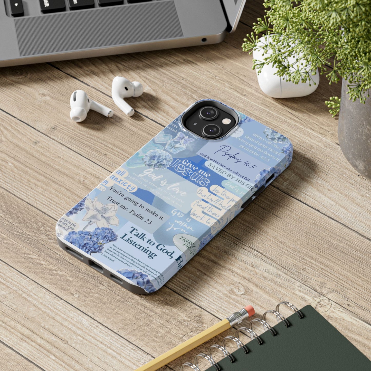 Talk to God he’s listening phone cases