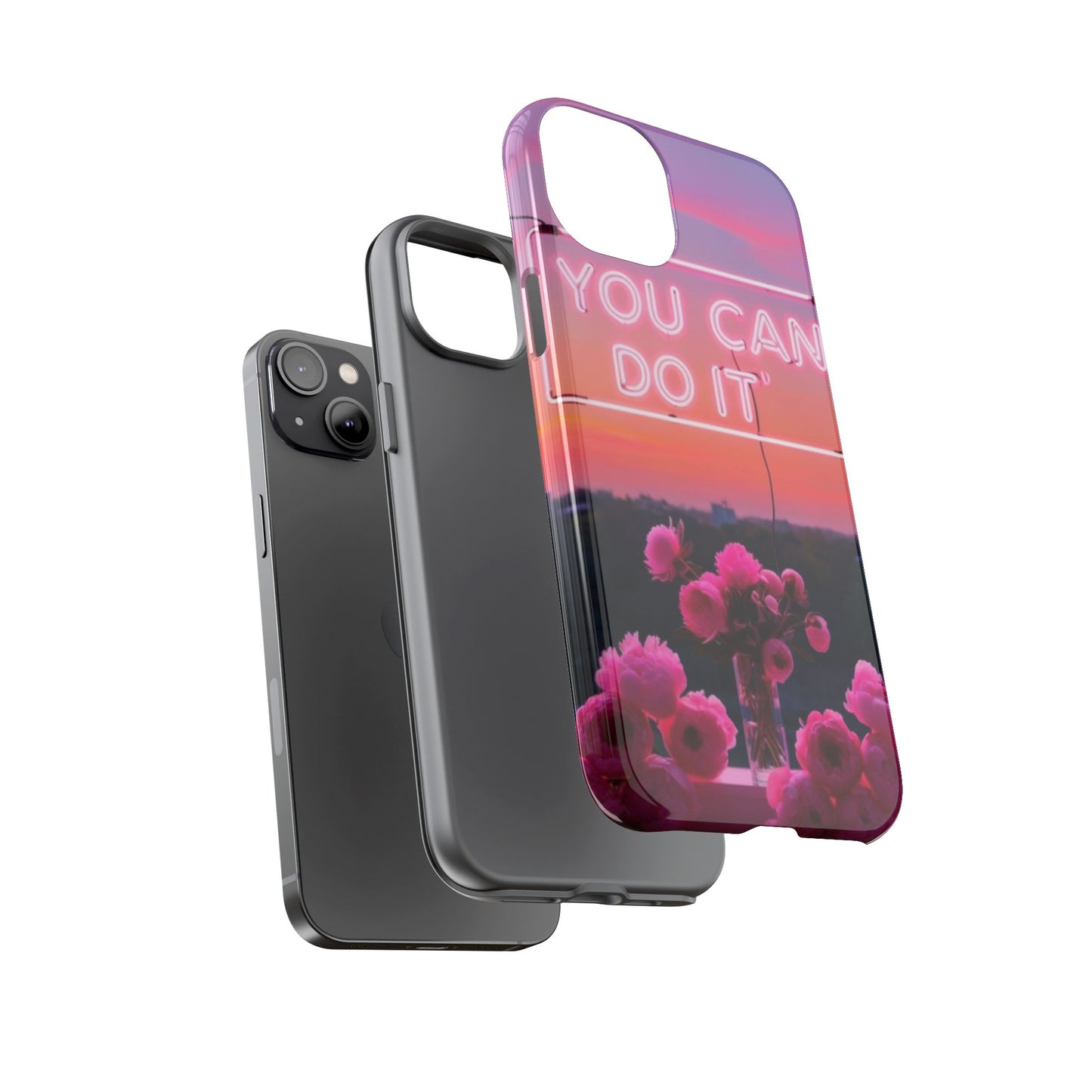 You can do it phone case bold words, soft strength