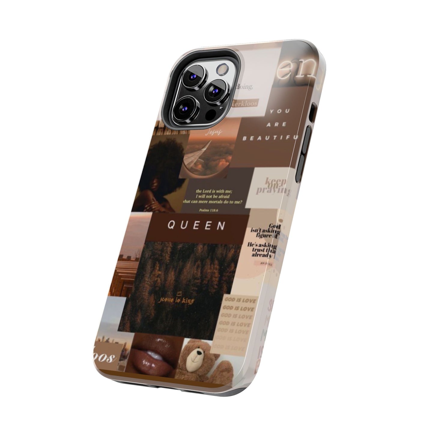 Jesus is King phone case identity, trust and power and every hold